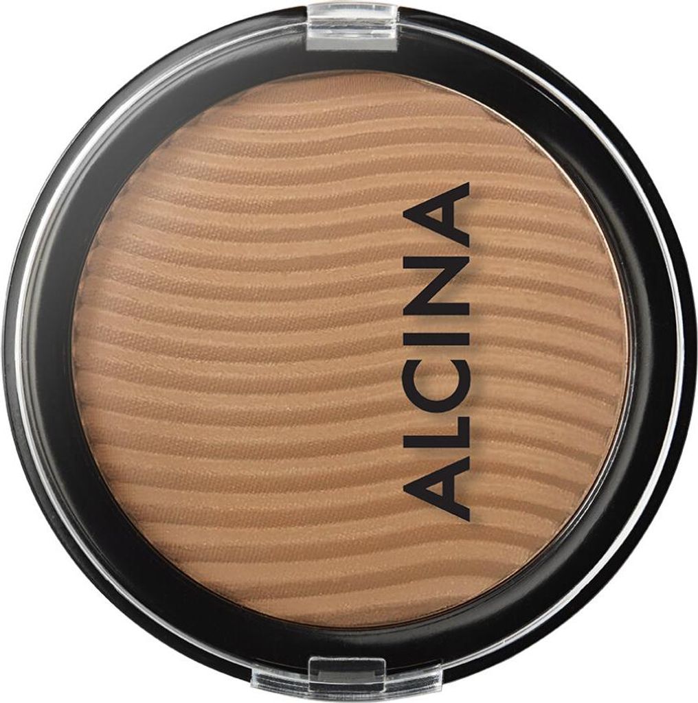 ALCINA Bronzing Powder Bronzer for a Fresh, Sun-Kissed Matte Contoured Look