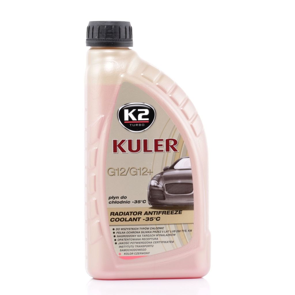 Płyn chłodzący KULER LONG LIFE -35°C, czerwony, 1L Zdjęcie produktu 