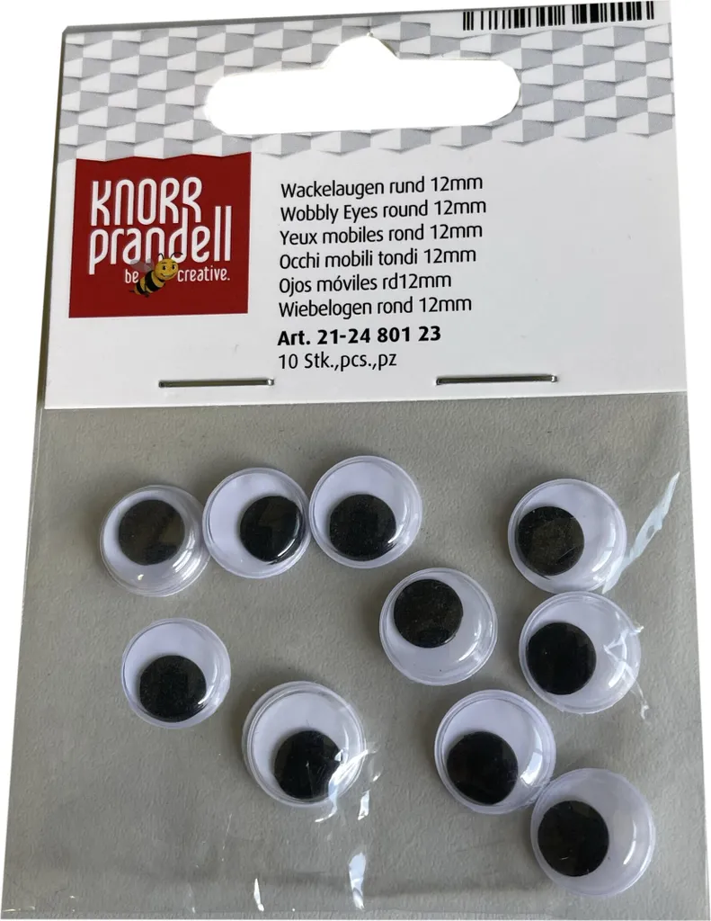 Donnez vie à vos objets avec les yeux vacillants 12 mm KNORR prandell