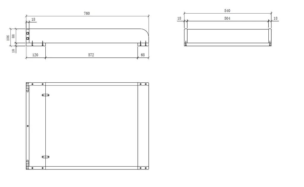 Réhausse Plan à Langer Erik Blanc - Solution de Change Ergonomique - 8