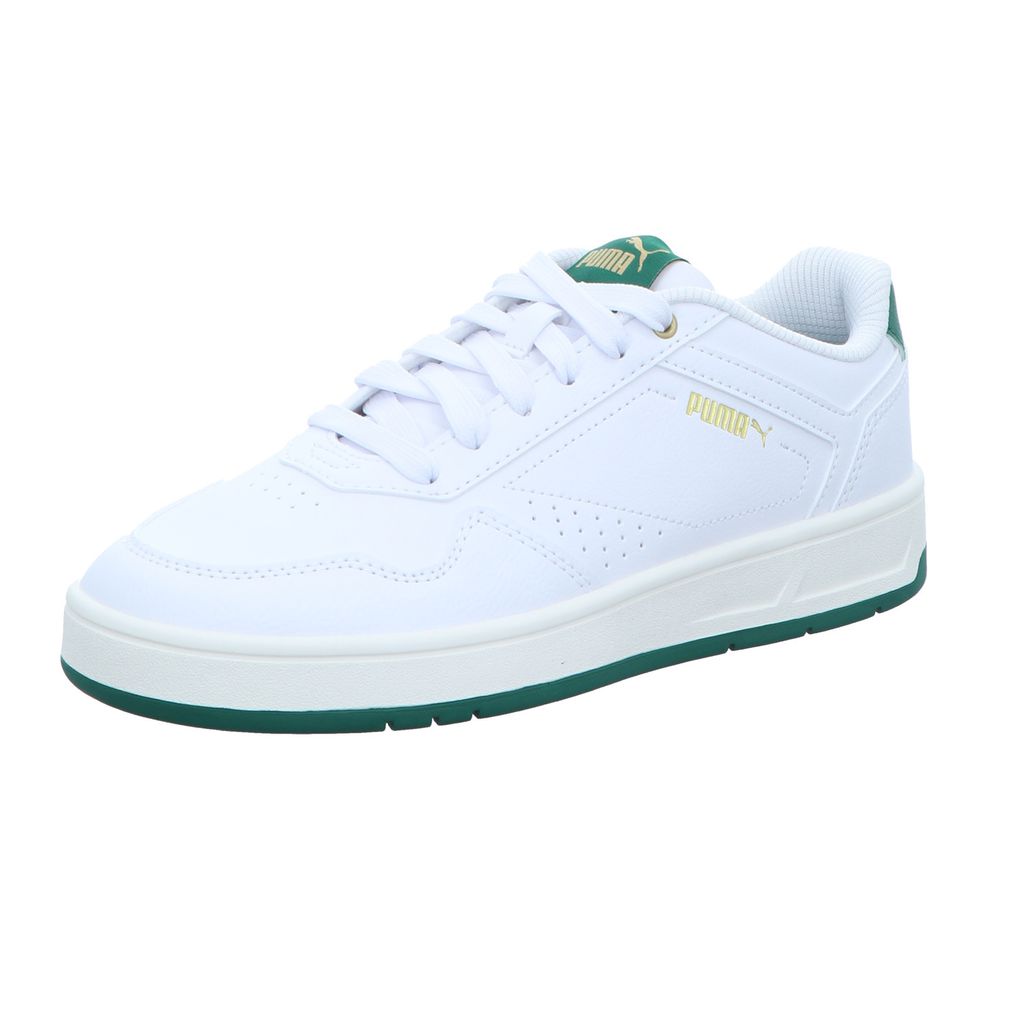 Puma Damen-Sneaker Court Classic Weiß, Farbe:weiß, UK Größe:51/2