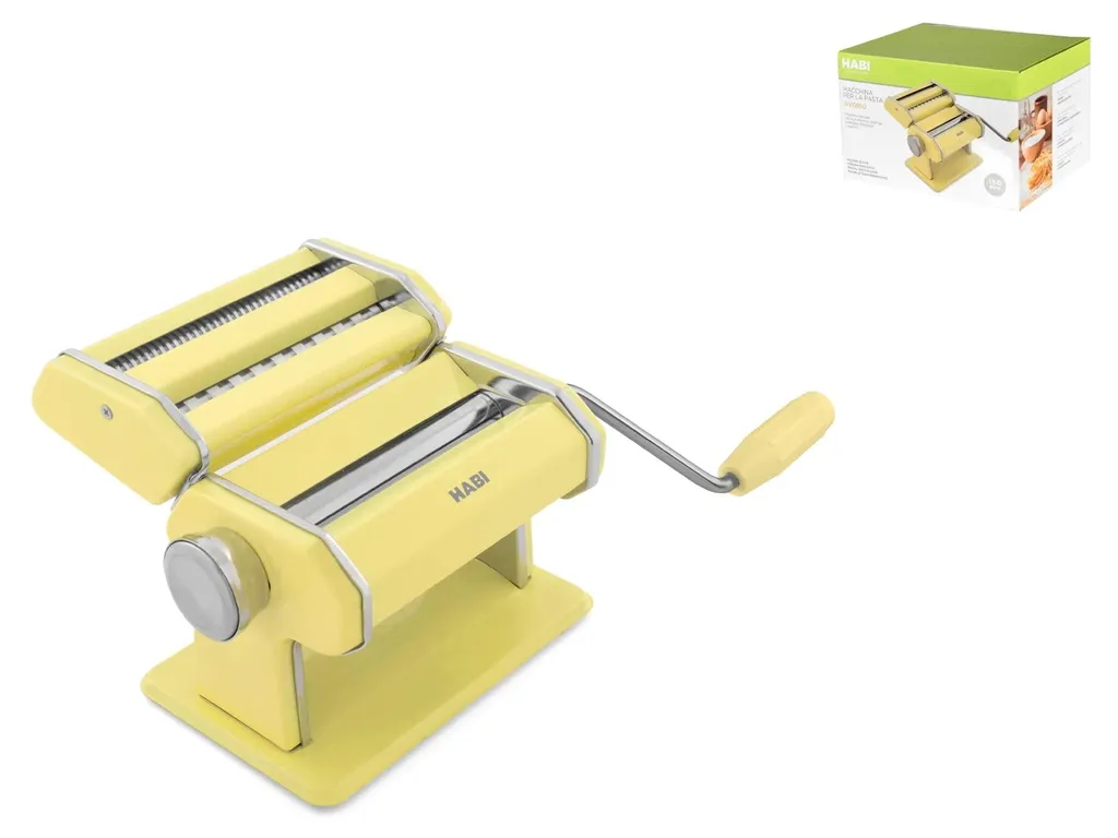 Machine à pâtes Habi 2517.0 en métal robuste, blanc ivoire, 4 pièces