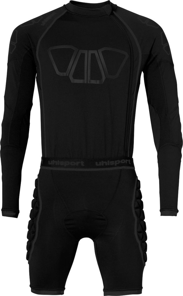 Uhlsport Bionikframe Bodysuit Black Edition Herren Kinder schwarz Gr S