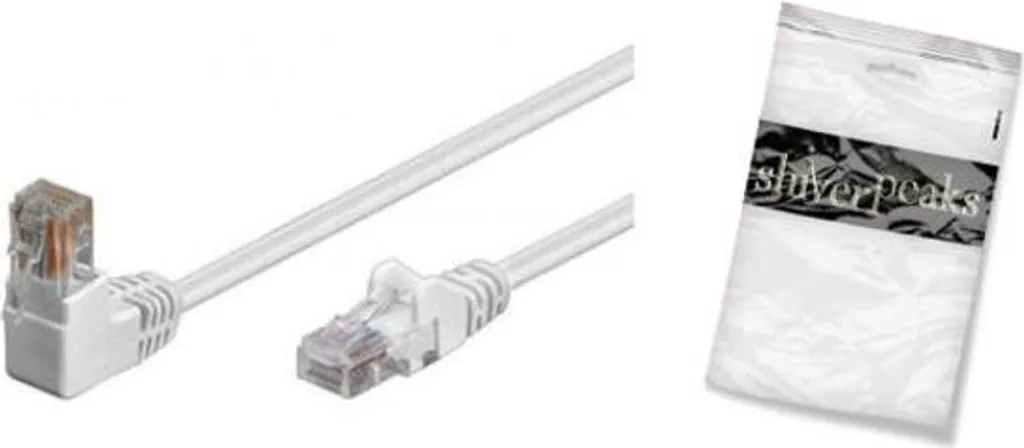 cavo patch shiverpeaks BASIC-S, Cat. 6, S/FTP, bianco, 0,50 m - 2
