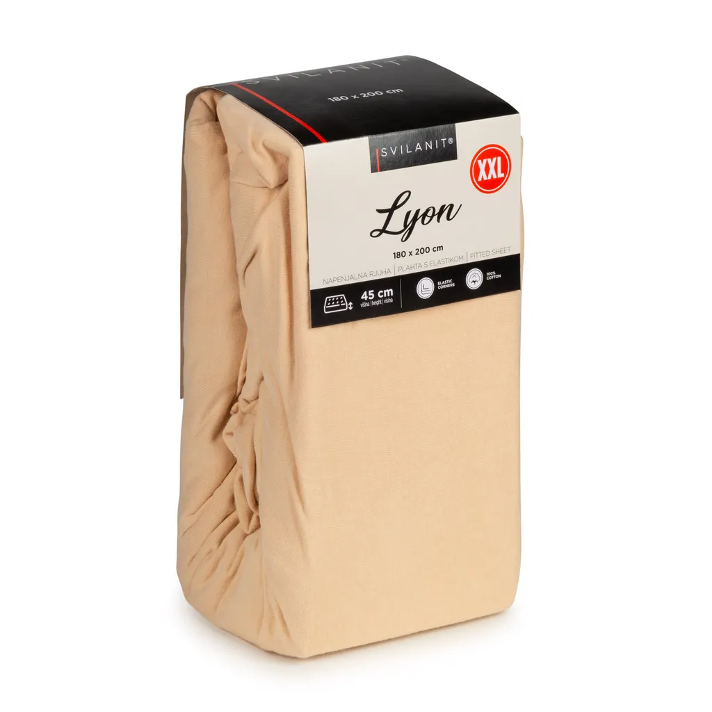 Lenzuolo Lyon XXL 160x200 No-Stiro | Praticità e Comfort Immediato