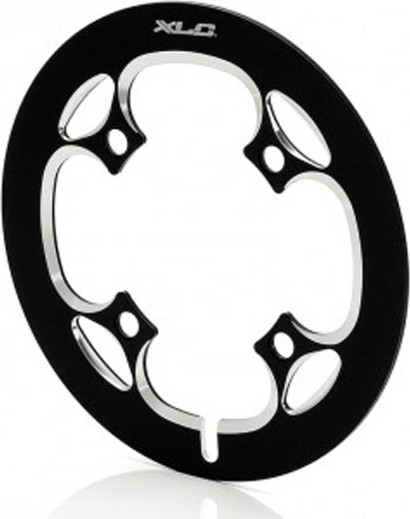 XLC Rockring CG-A01 schwarz/silber, 44 Zähne, Ø 190mm Produktbild 