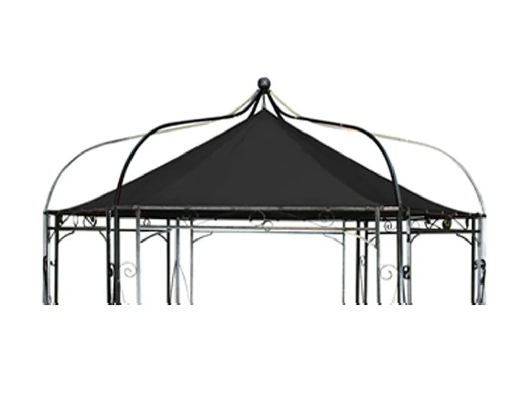 Toiture de Rechange Noire Dudley Manley CLP - Protection Solaire Jardin