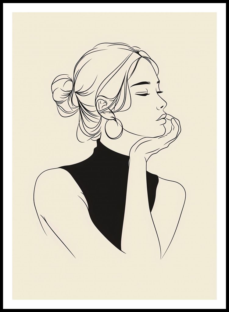 Plakat 67,5x95cm Nachdenken Überlegungen