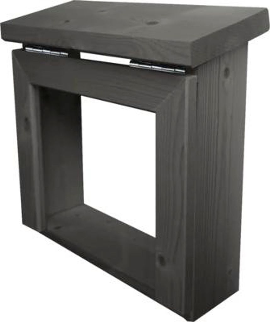 Holzgehäuse Karibu 340 x 318 für Steuergerät terragrau