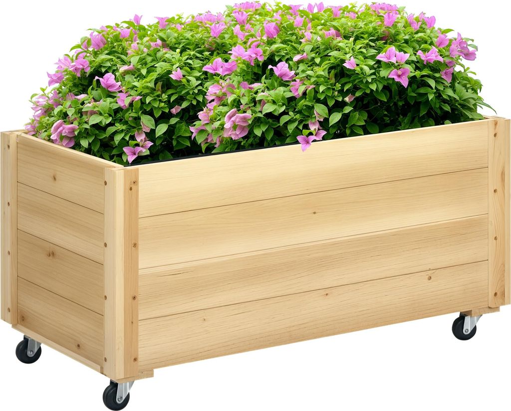Outsunny Jardiniššre sur roulettes - jardiniššre Image du produit 