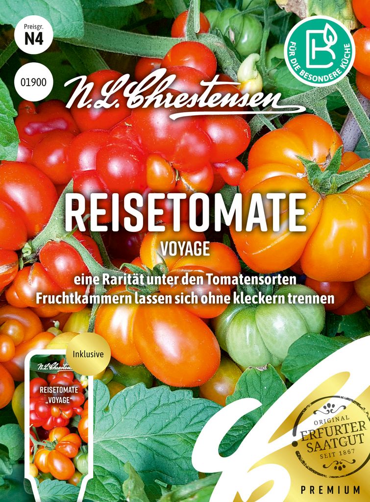 Reisetomate Voyage | Tomatensamen von N.L. Chrestensen Produktbild 