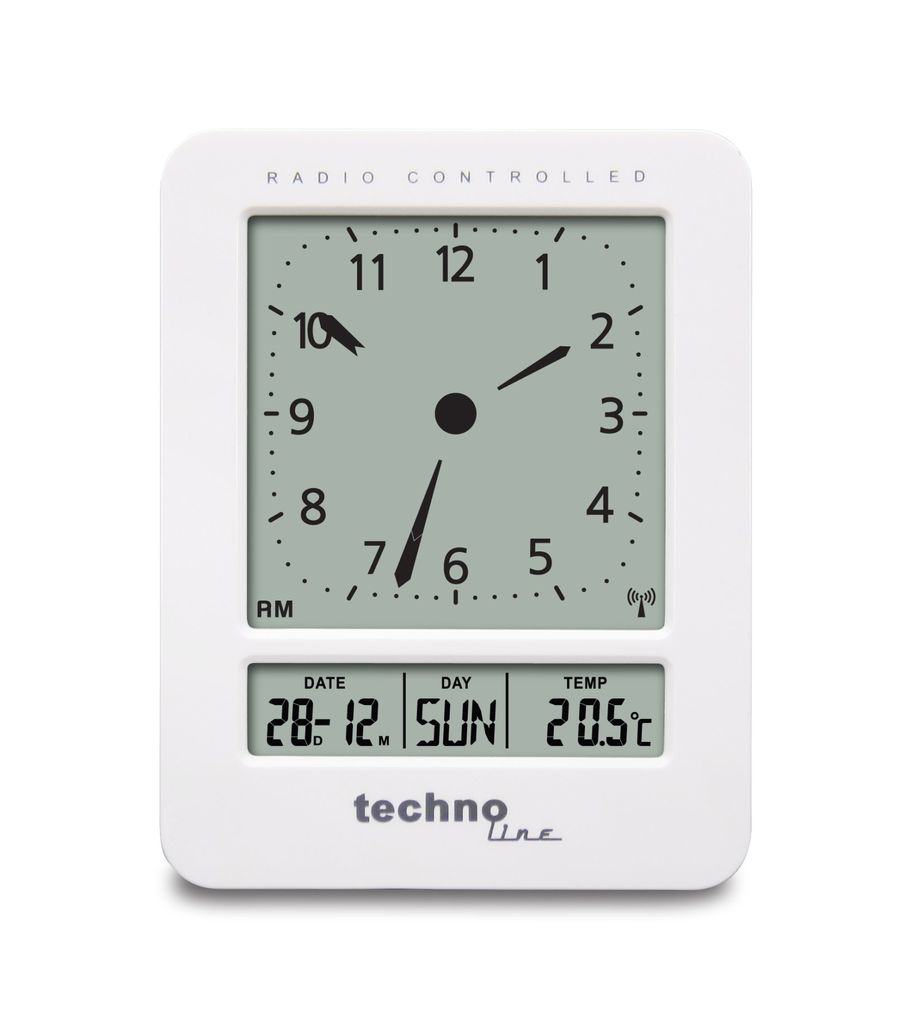Technoline WT 745, Biela, AAA, 71 mm, 92 mm, 45 mm, 71 x 45 Obrázok produktu 