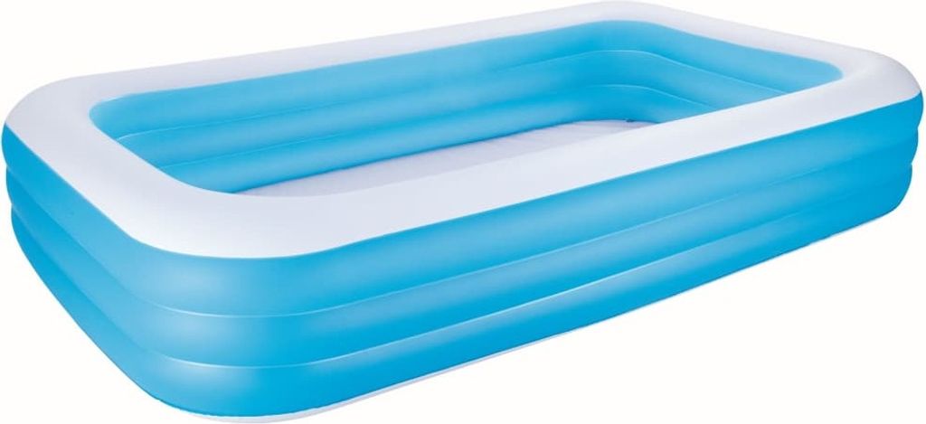 Bestway Family Pool "Blue Rectangular Deluxe", Schwimmbad Produktbild 