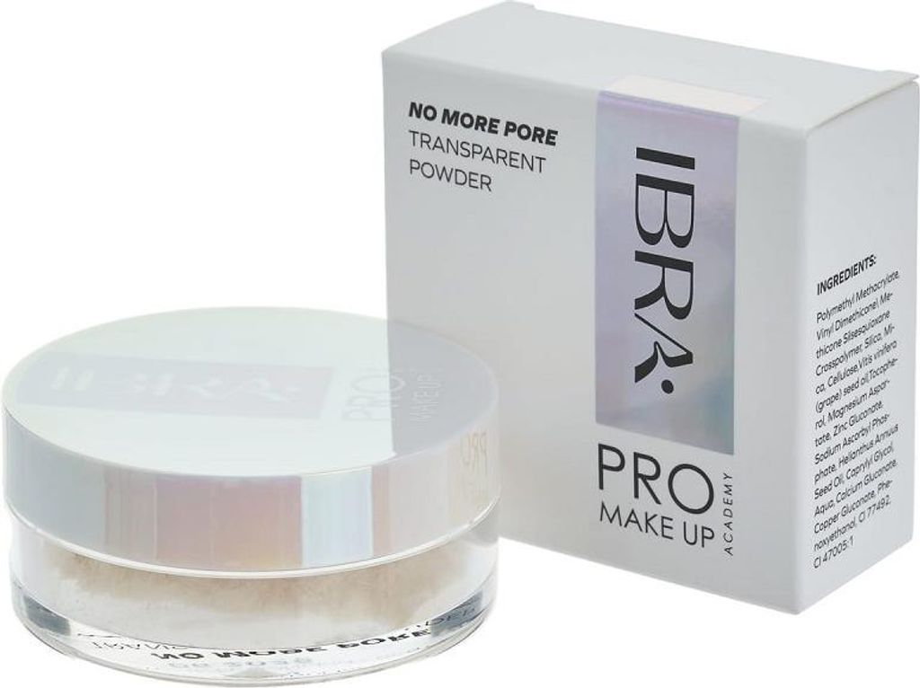 Ibra No More Pore Dry Polvere trasparente, 5g Immagine del prodotto 
