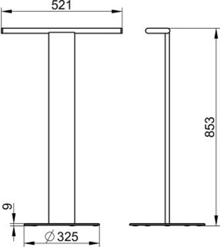 KEUCO 04987510201 WT-Standmodell Univ.Art. 049875