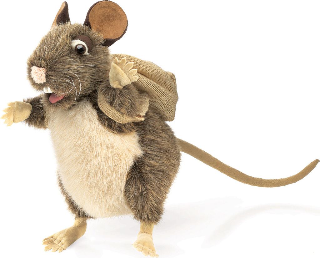 Folkmanis Handpuppe Packratte 30 cm Produktbild 