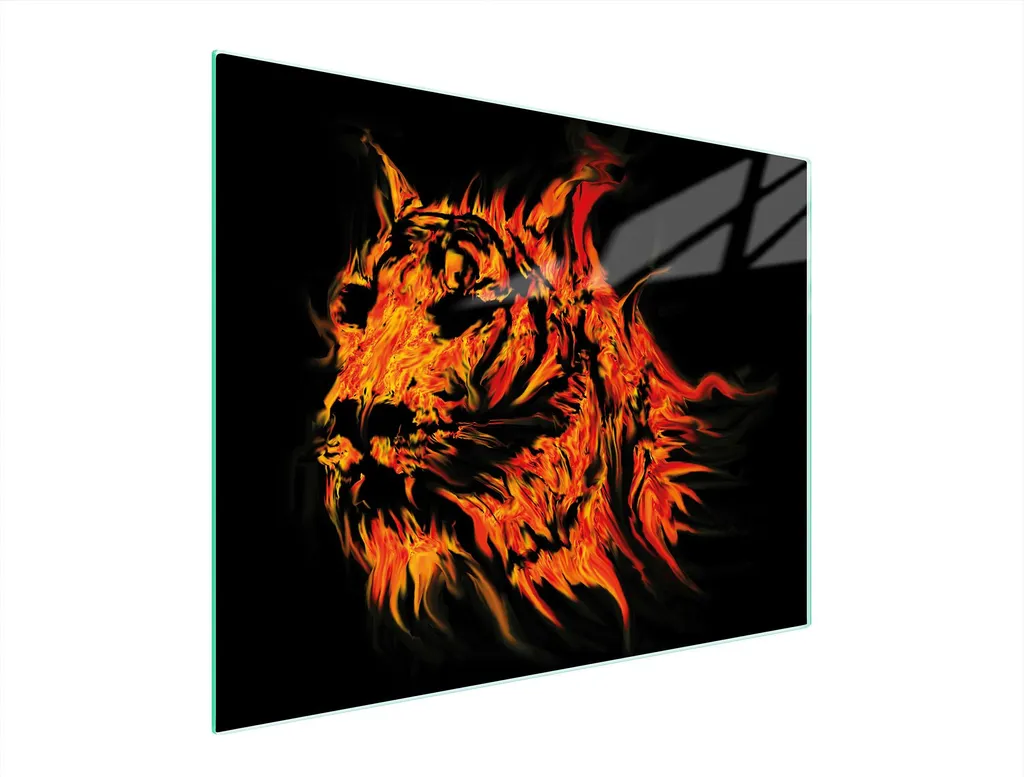 Piastra Protettiva in Vetro TIGER 52x40: High-Tech per la tua Cucina