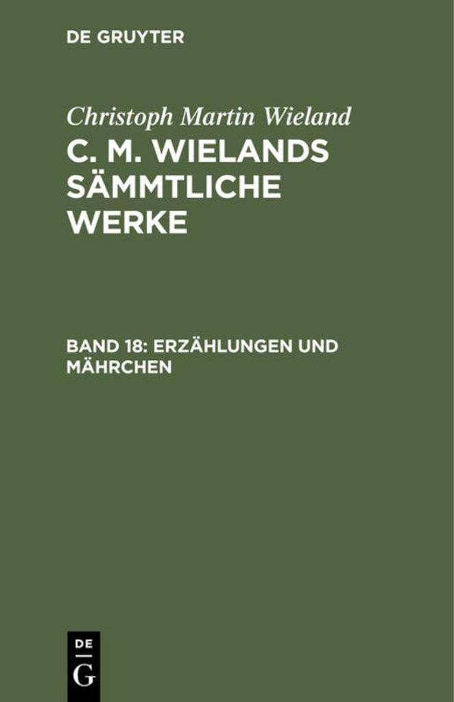 Erzählungen und Mährchen