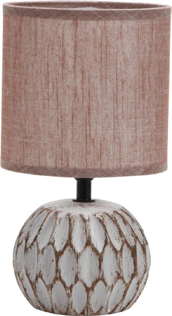 Luxus - Tischlampe Oslo - Rot - H26xØ14 - Armatur E14 - Keramik