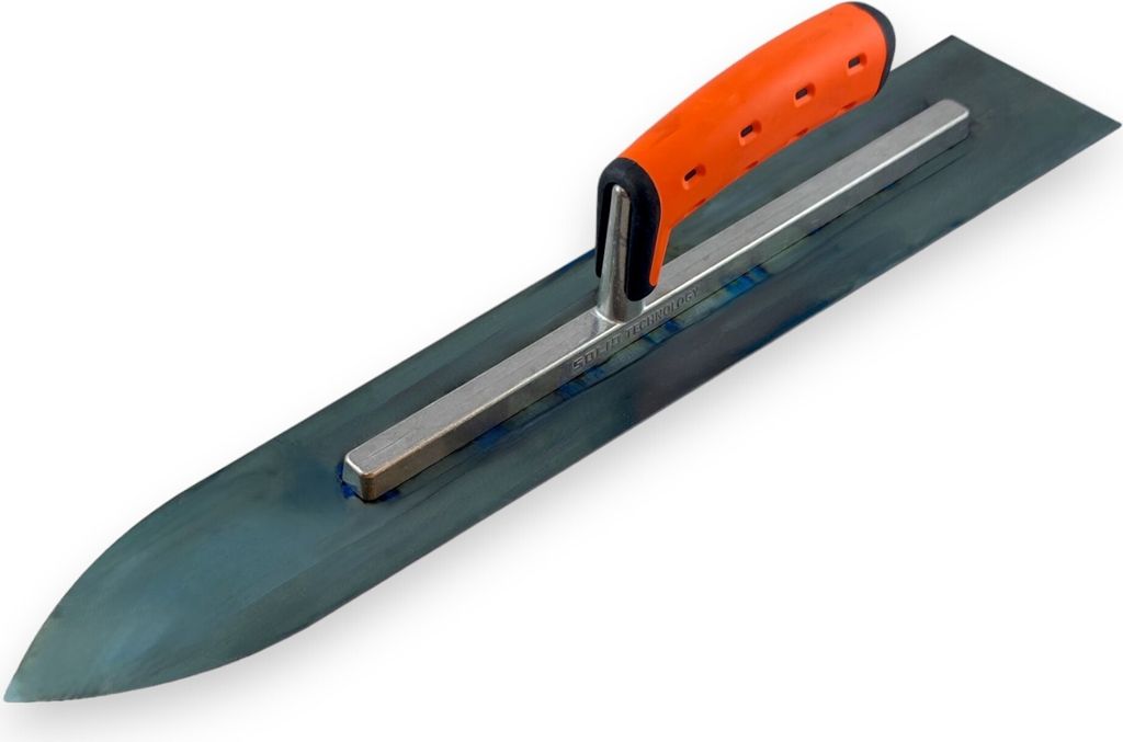 Bodenlegerkelle spitzförmig 600x90mm 2K Griff ConToo Estrichkelle Glättekelle