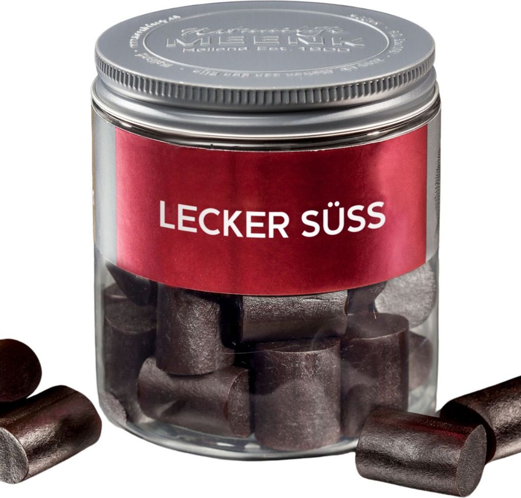 MEENK Lecker Süss, Weiches Lakritz in der Dose, 180 g Produktbild 