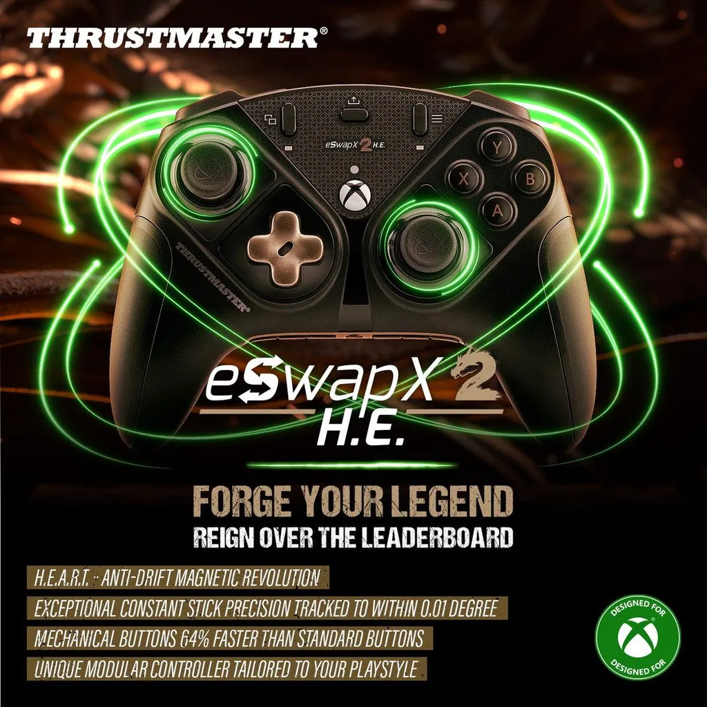 Manette Thrustmaster eSwap X2 H.E. avec sticks interchangeables Xbox - 14
