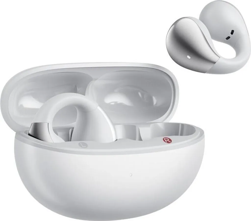 QCY Crossky Clip C30S kabellose Ohrclip Kopfhörer weiß