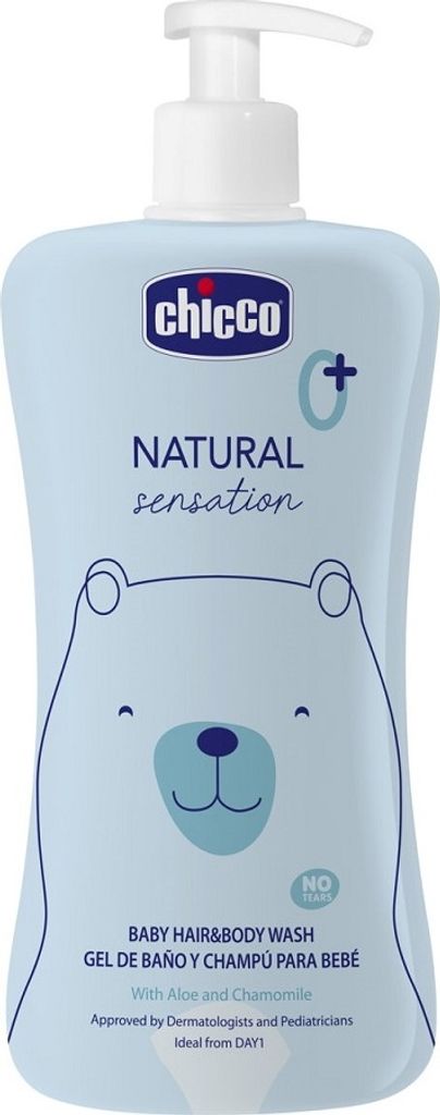 Chicco Baby Haar & Körper Waschgel ohne Tränen Produktbild 