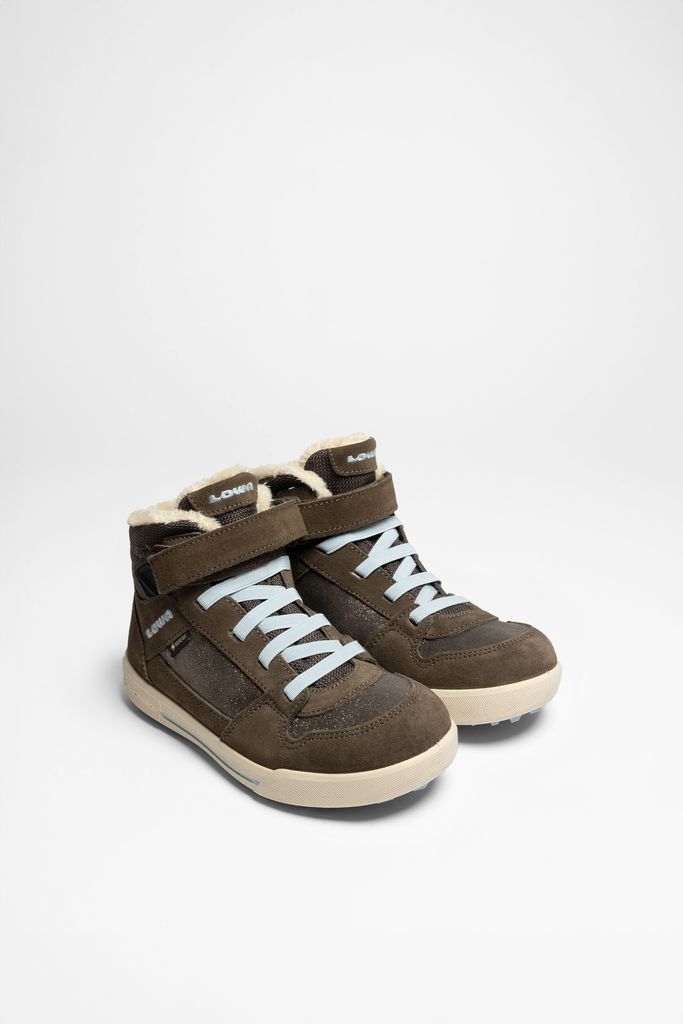 Lowa Kinder Freizeitschuhe Lara II GTX wasserdichter Wanderschuhe Grau