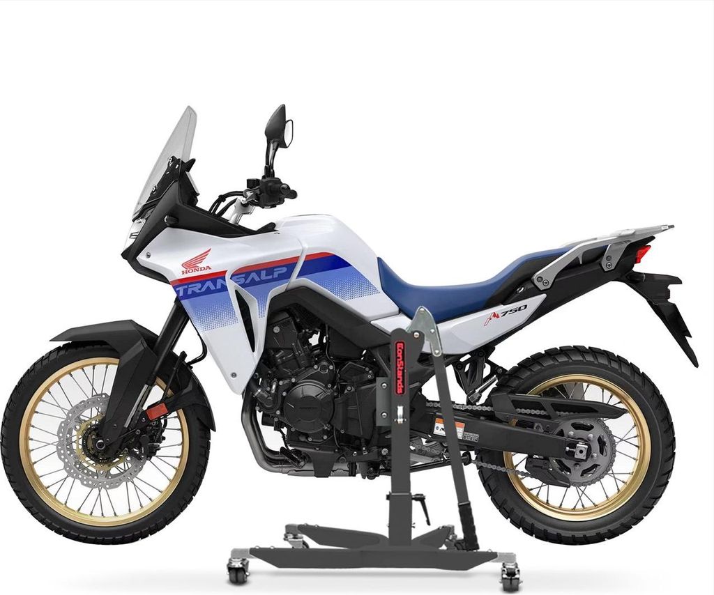 CS Power Classic-Zentralständer für Honda Transalp XL 750 23-25 Grau
