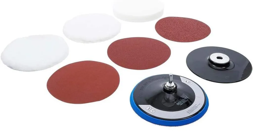 Lot de 8 Disques de Polissage D.180 mm Ultra-efficaces et Polyvalents