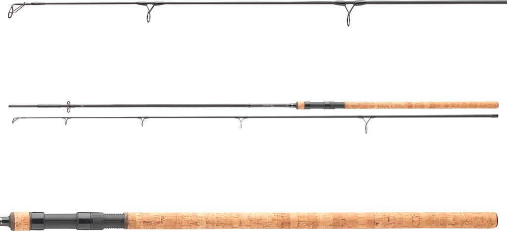 DAIWA Crosscast Traditional Stalker Carp, 3m, 9,84ft, 3,00lbs, 2 Teile, Karpfen Angelrute, 3.00lb, 11912-301