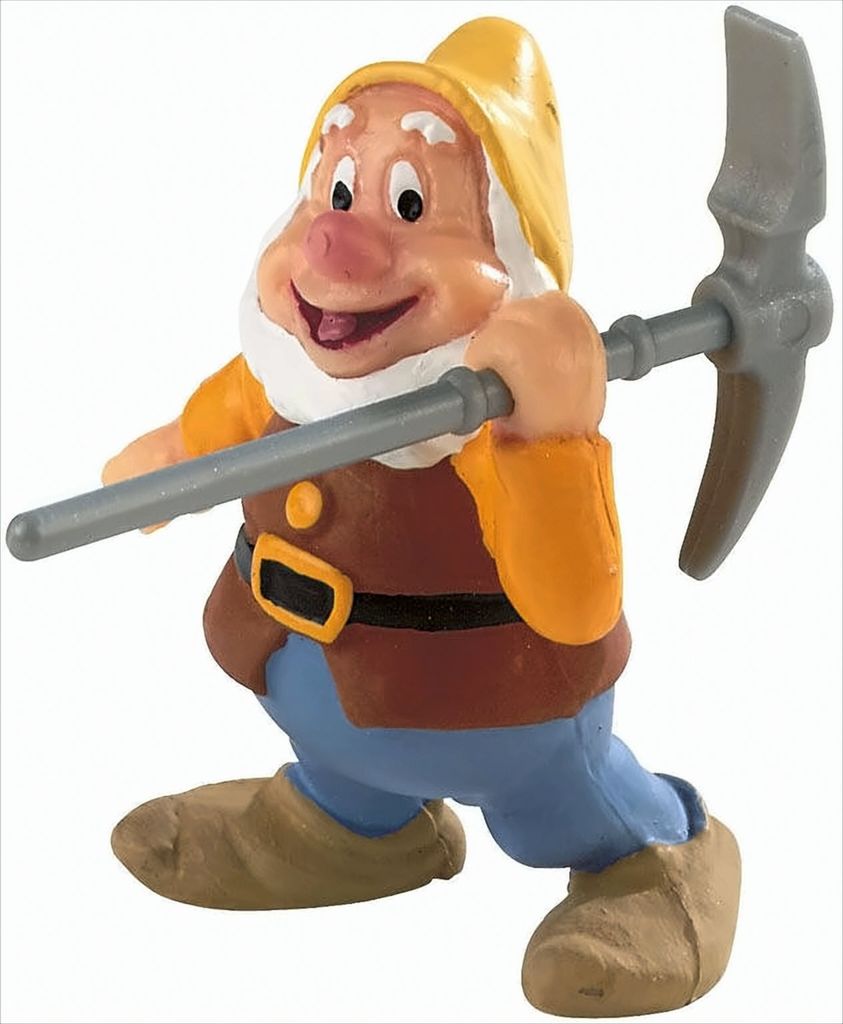Bullyland - Figurka Dwarf z Królewną Śnieżką 6cm - Zdjęcie produktu 
