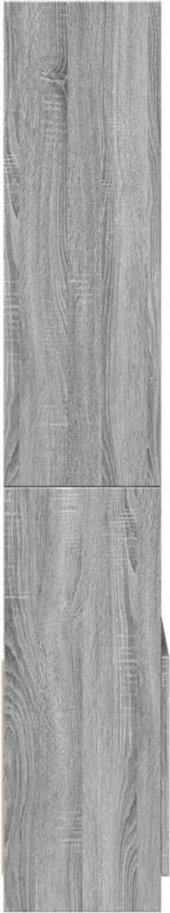 vidaXL Credenza 63x33x180 cm Grigio Sonoma materiale a base di legno - 6