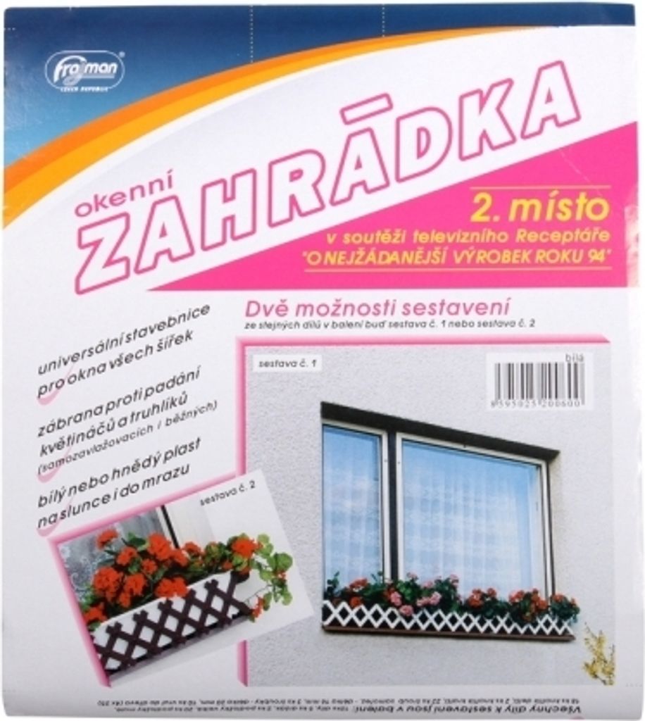 fenstergarten 70-80cm WEISS Produktbild 