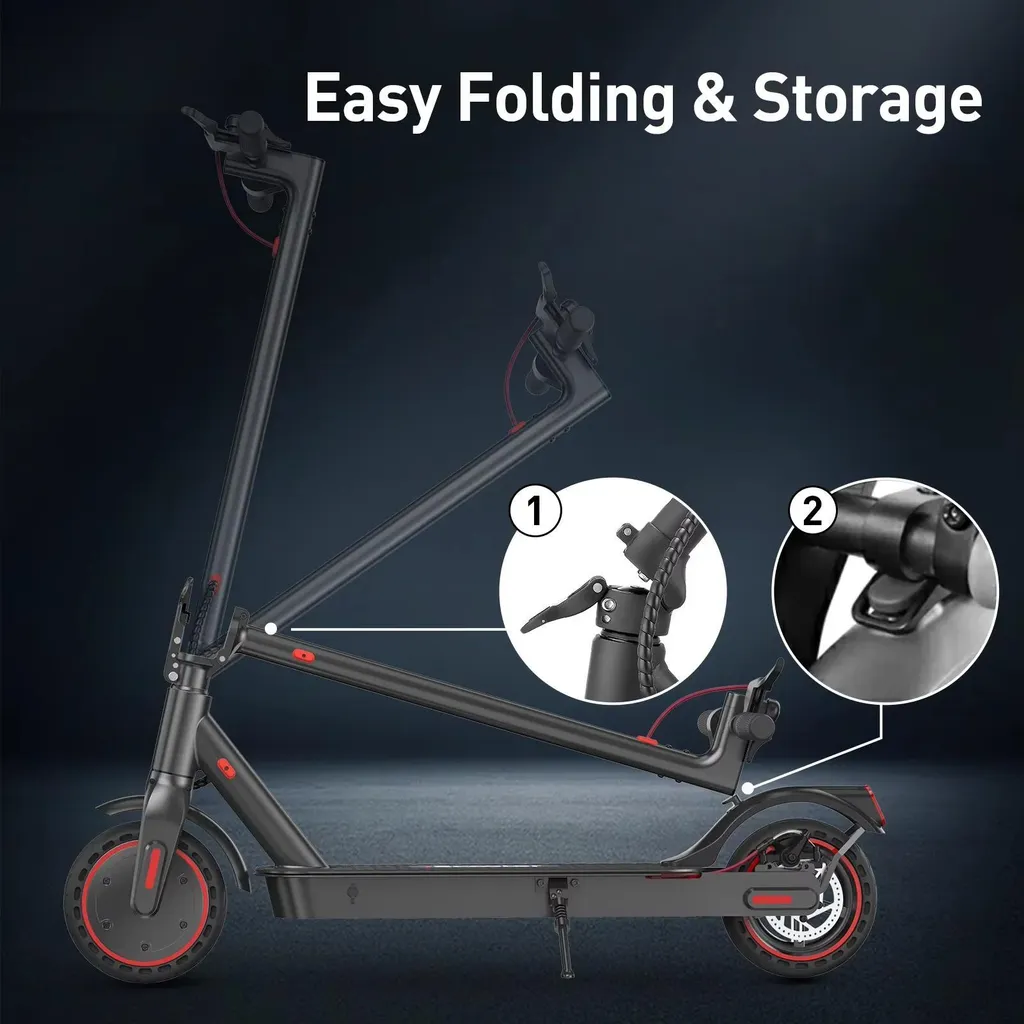 Trottinette i9 pliable moteur 350W avec pneus 21,6 cm et 30 km range