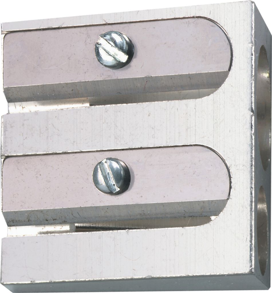 Herlitz Doppelanspitzer Metall Keilform 2 Durchmesser Image du produit 