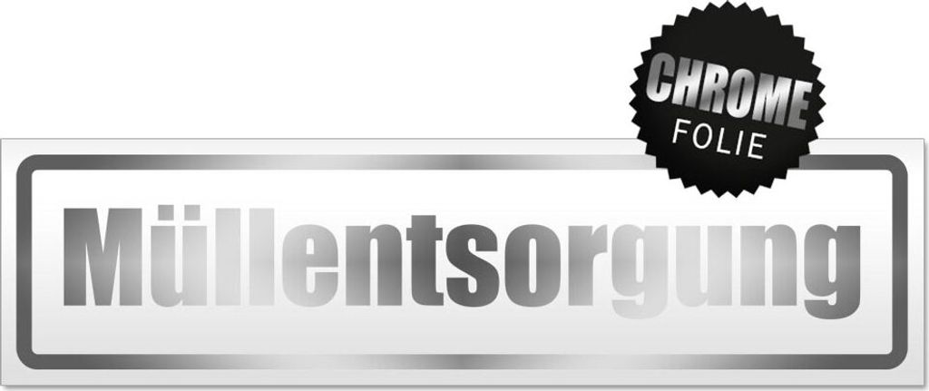 Müllentsorgung Magnetschild Schild magnetisch