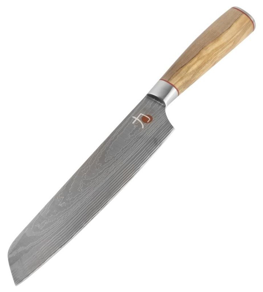 Nakiri-Messer TETSU 20 cm Edelstahl Holz
