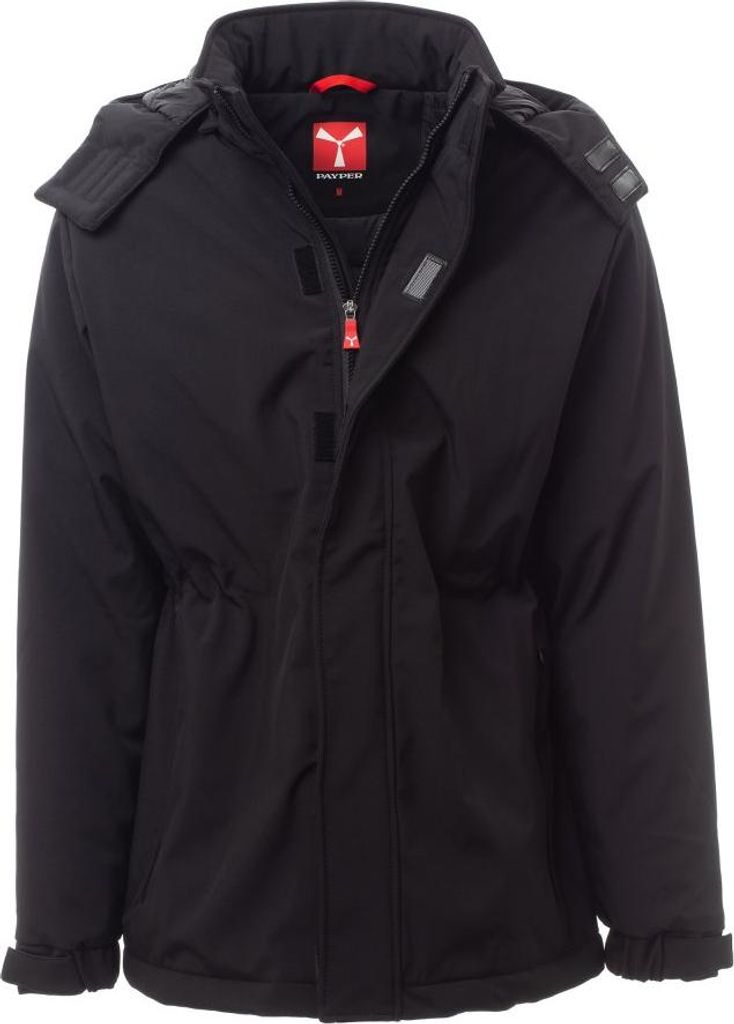 Herren Softshelljacke Gefüttert "NORDET" - Payper Schwarz XXL
