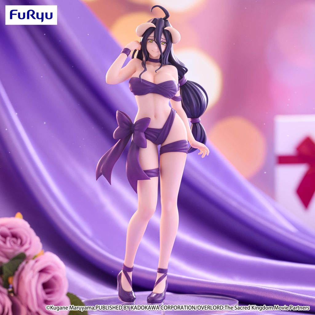Furyu - Overlord, figura "BiCute Ribbons" - Albedo, 26 cm Imagen del producto 