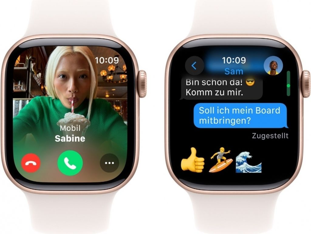 Watch Series 10 GPS, 42 mm Aluminiumgehäuse Rosegold, Produktbild 7