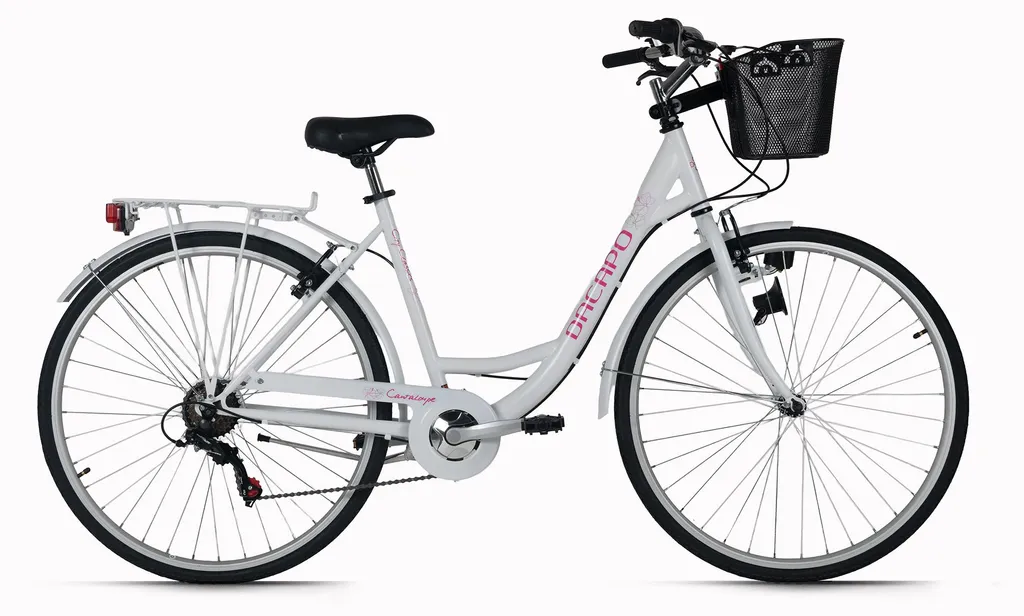 DaCapo Citybike 28'' Cantaloupe avec Panier RH 48cm Modèles 415C 416C 417C