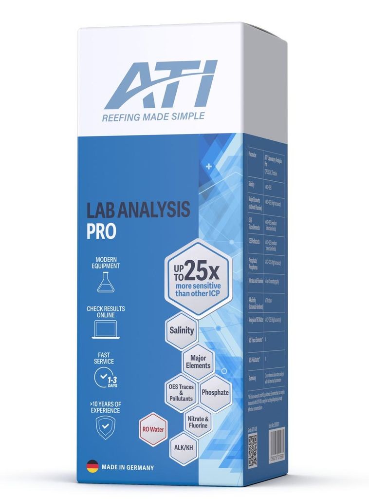 1 Test ICP-OES Profi Wasseranalyse für Ihr Aquarium