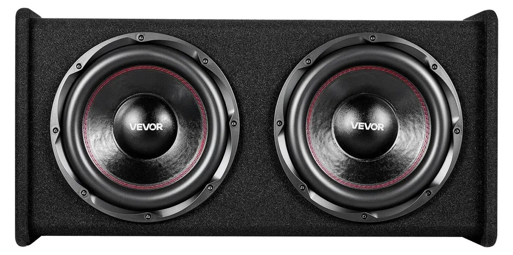 Pack Sono Voiture : Double Caisson de Basses 12 Pouces avec Amplificateur