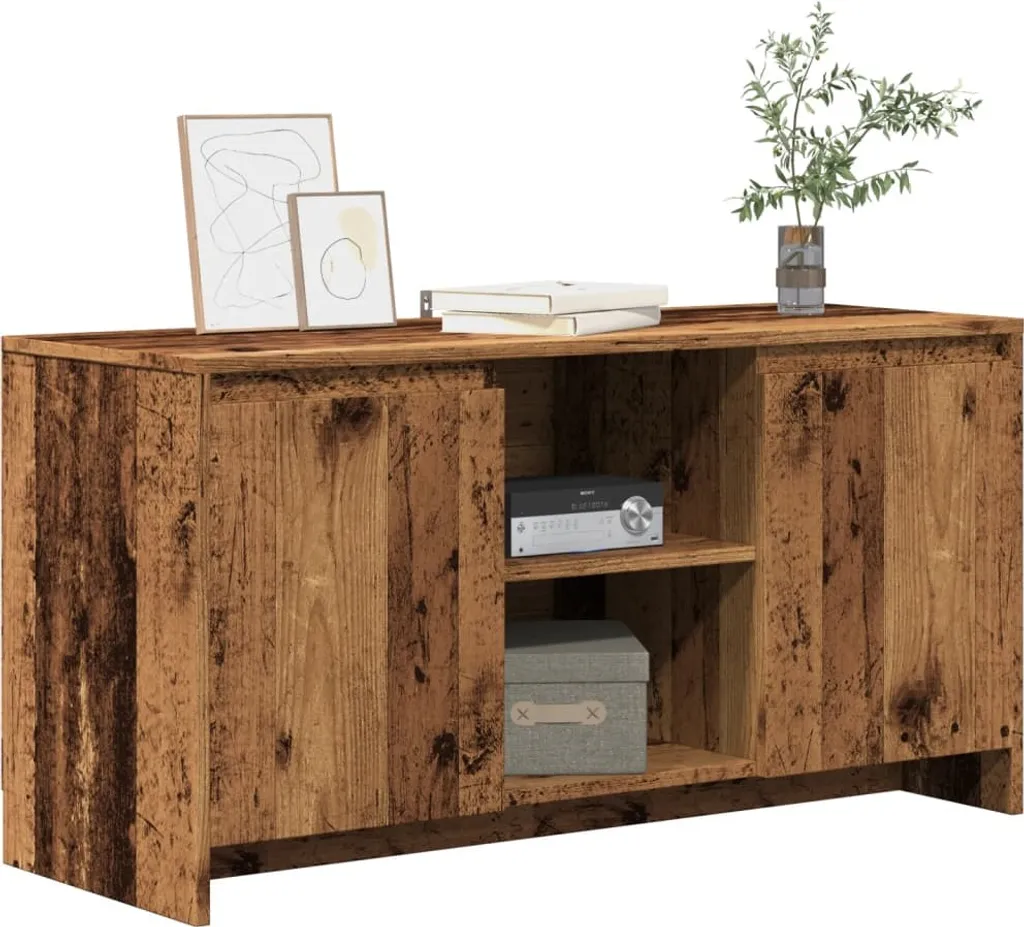 Mobile Porta TV Hommie Legno di Recupero 102x37x52 cm - Miglior Prezzo