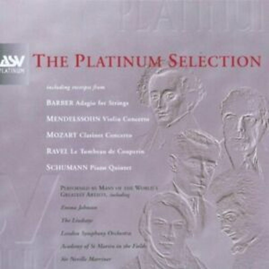 ASV - The Platinum Selection CD 743625100624
