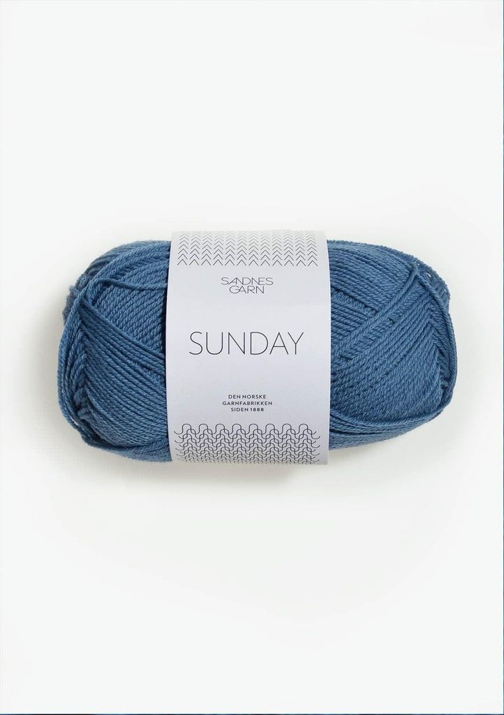 Sandnes Sunday 50g 6042 sky blue