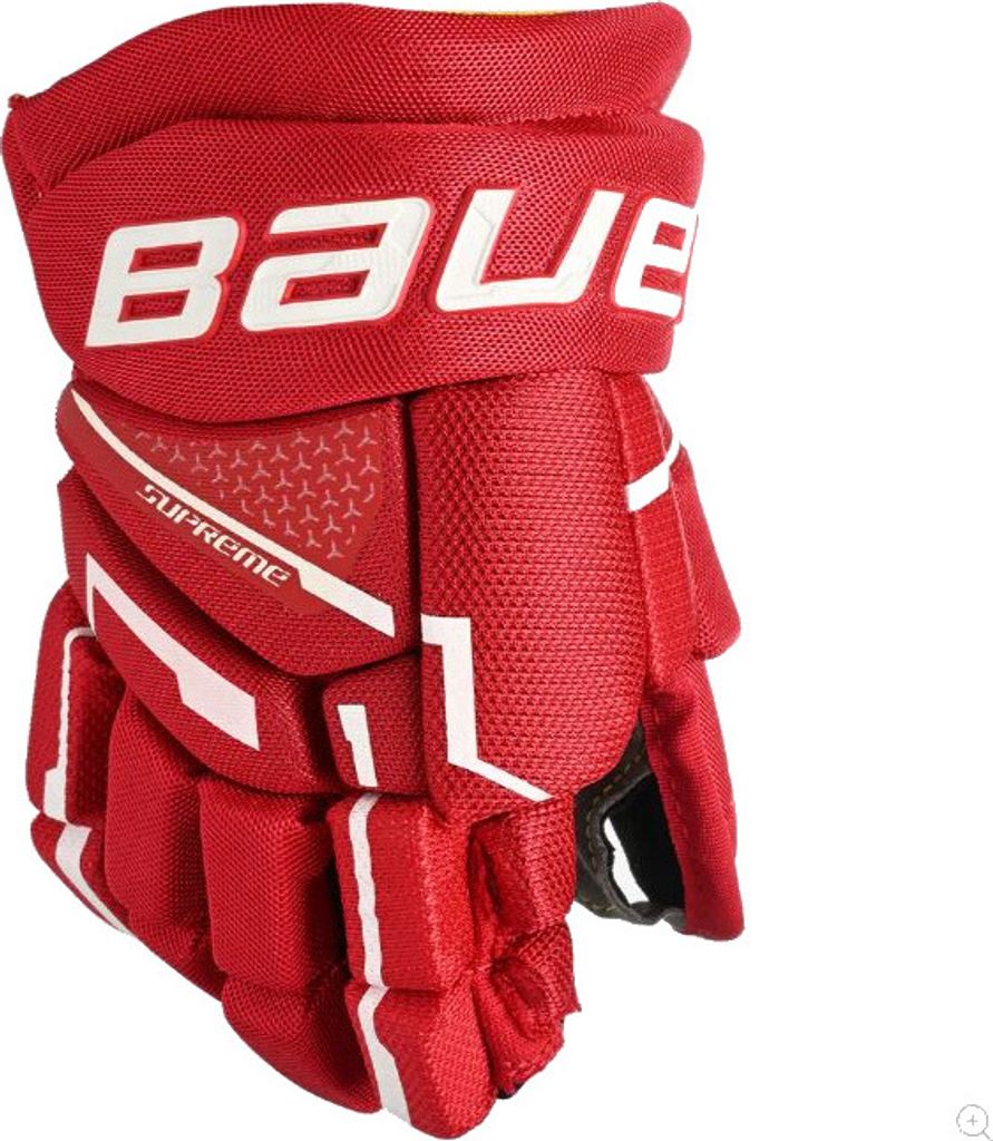 Gants Bauer Supreme Mach S23 YTH, enfants, rouges, 8" Image du produit 