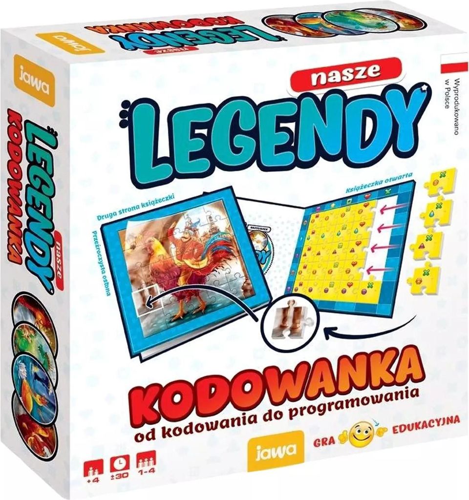 Gra edukacyjna Legendy Kodowanka dla Dzieci od 4 lat